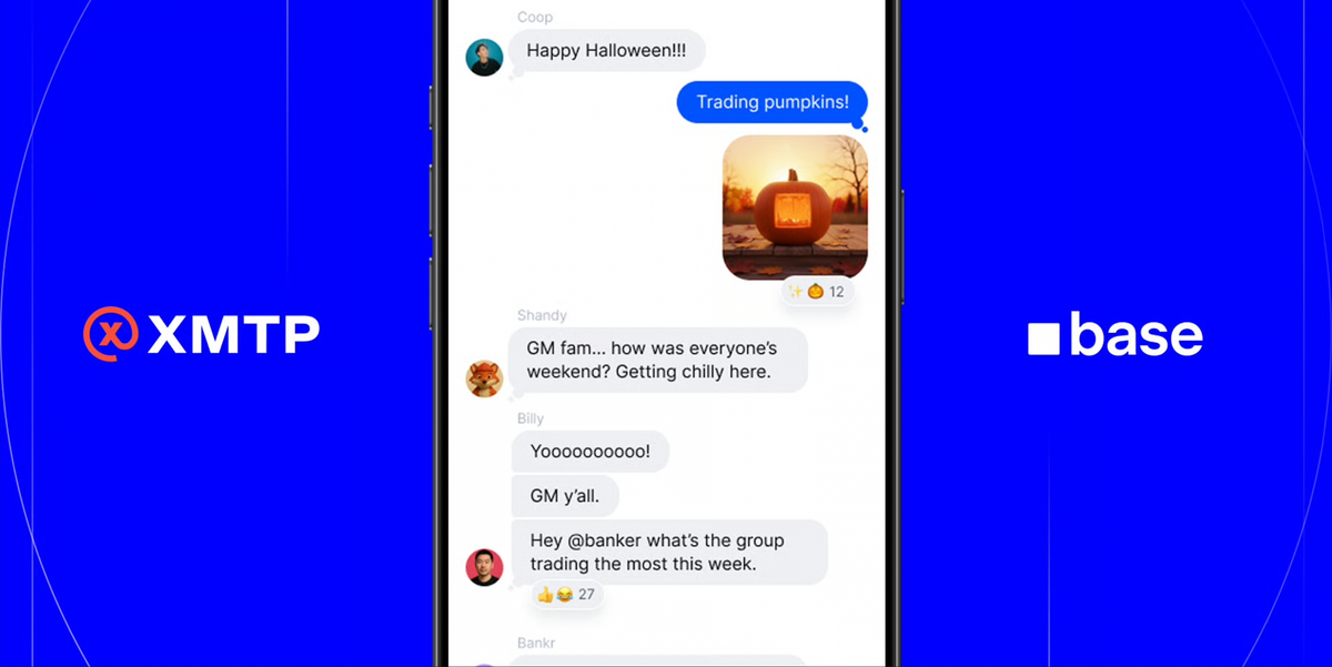 Base App by Coinbase Is Live for Everyone, Secured by XMTP: Create, Earn, and Trade — All in Chat